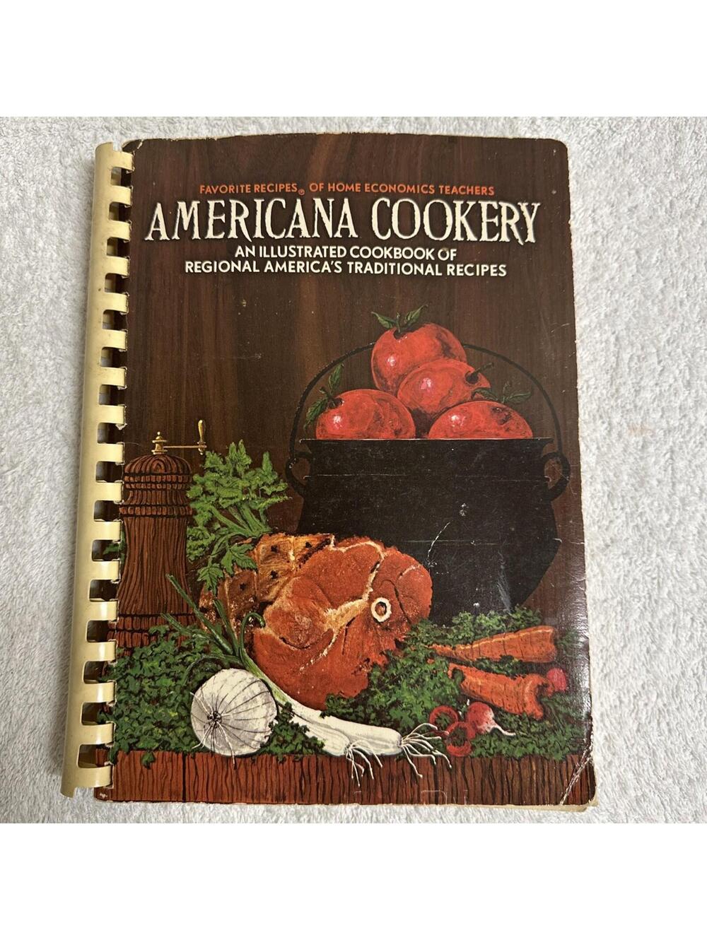 Americana Cookery Favorite Recipes Home Economics Teachers Cookbook 1971